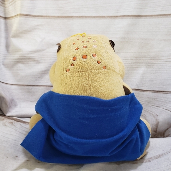 Naruto Toad Gamatatsu Plush Doll Shonen Jump HTF Masashi Kishimoto 9 Inch 2002 - Picture 12 of 15